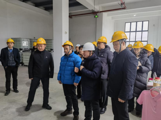 扬州市市长潘国强来我司调研考察  充分肯定惠通聚乳酸
